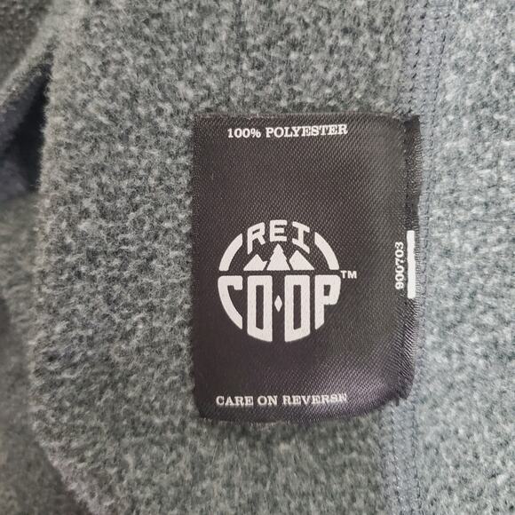 REI | Co-Op 1/4 Zip Pullover Lightweight Fleece Jacket Sweater - Picture 6 of 8